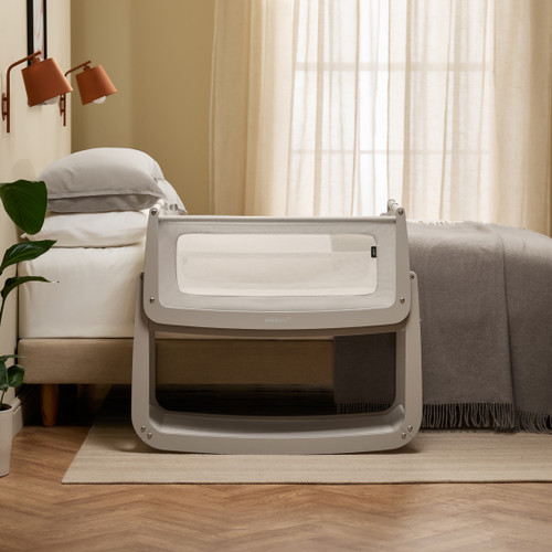 SnuzPod 5 Bedside Crib - Pebble